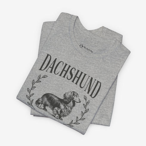 Longhaired Dachshund Tee for Women - Dachshund Lovers Club Shirt